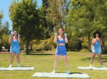 20-minute morning stretch & strength workout video class